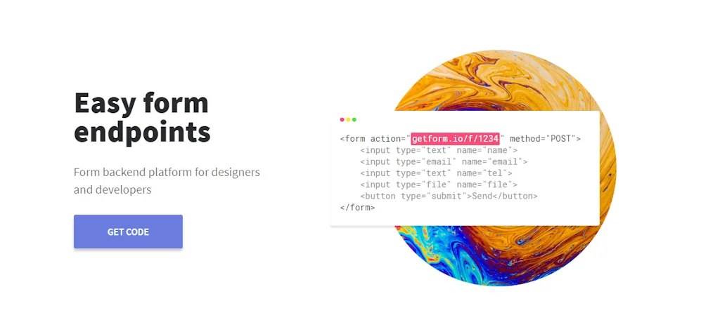 Getform screenshot 1 of 5