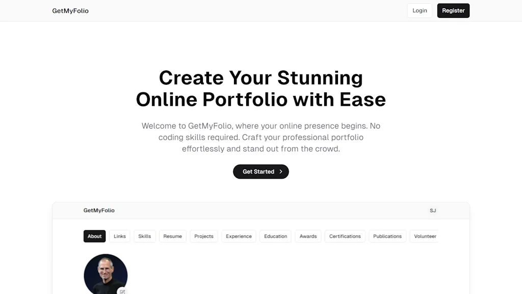GetMyFolio screenshot 2 of 5