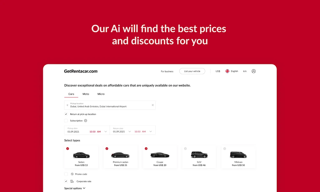 GetRentacar.com screenshot 2 of 3