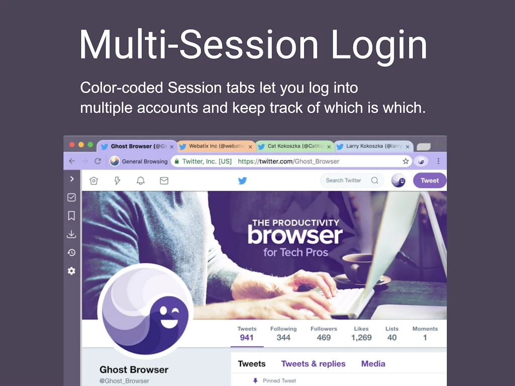 Ghost Browser screenshot 5 of 6