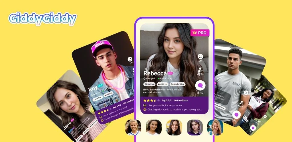 GiddyGiddy - Companions and Fun screenshot 1 of 7