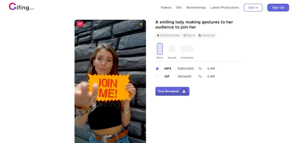 Gifing screenshot 3 of 4