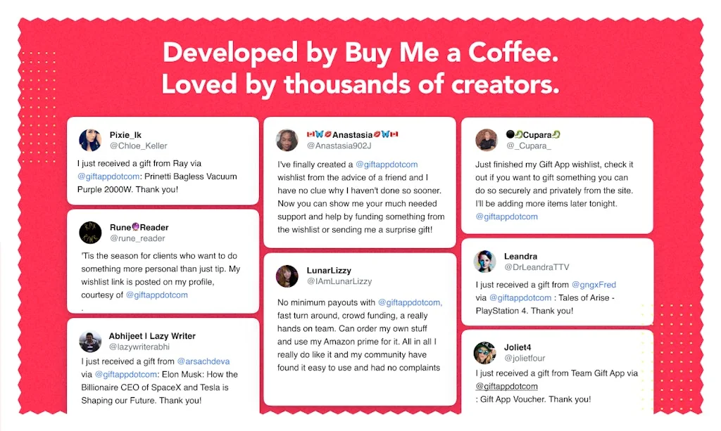 Gift App screenshot 2 of 3