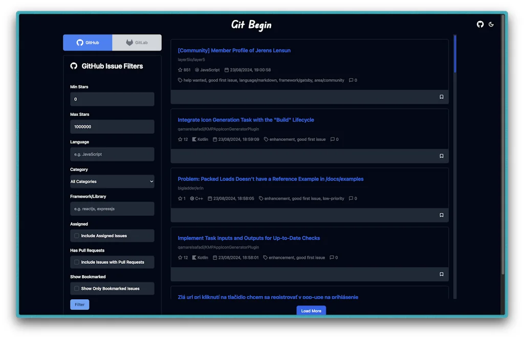 Git Begin screenshot 1 of 4