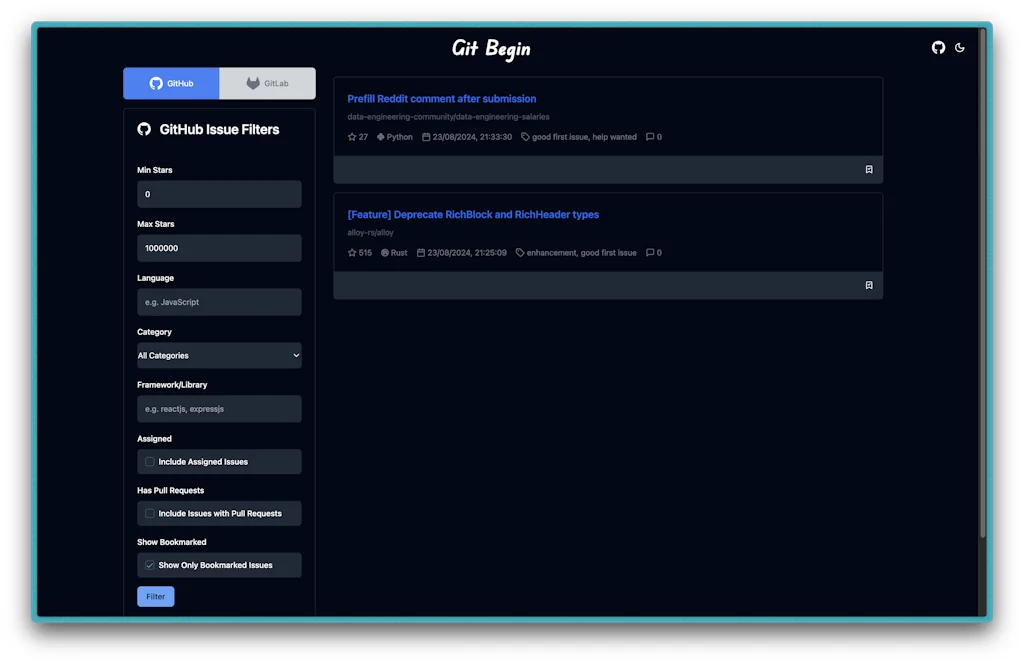 Git Begin screenshot 2 of 4