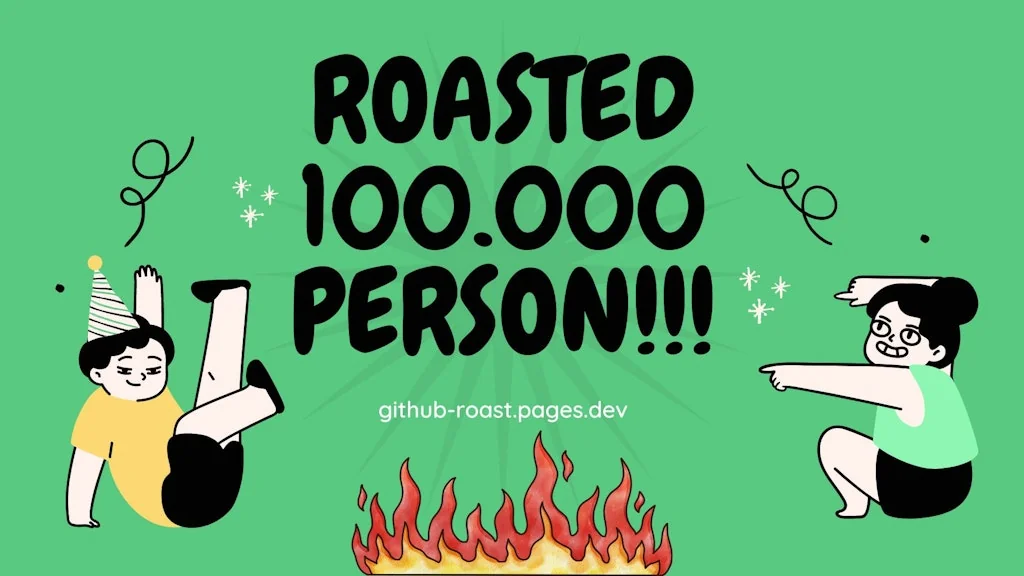 GitHub Profile Roast 🔥🔥🔥 screenshot 5 of 7