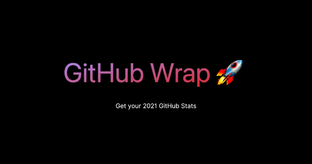 GitHub Wrap screenshot 1 of 4