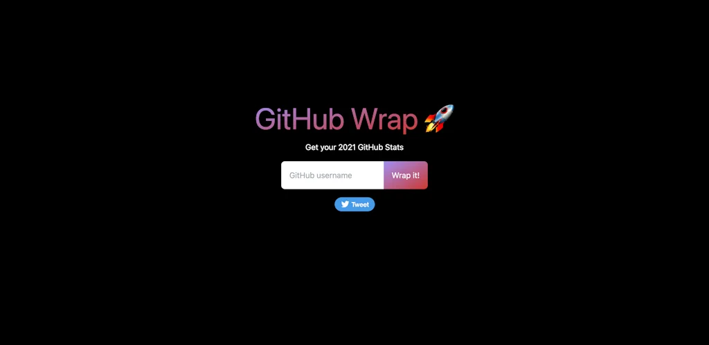 GitHub Wrap screenshot 2 of 4