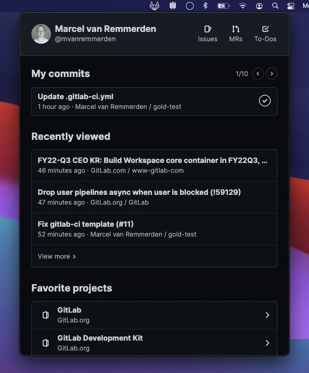 GitLab screenshot 2 of 4