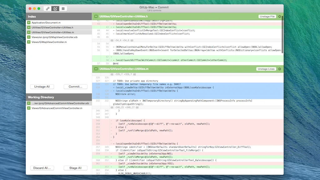 GitUp screenshot 1 of 4