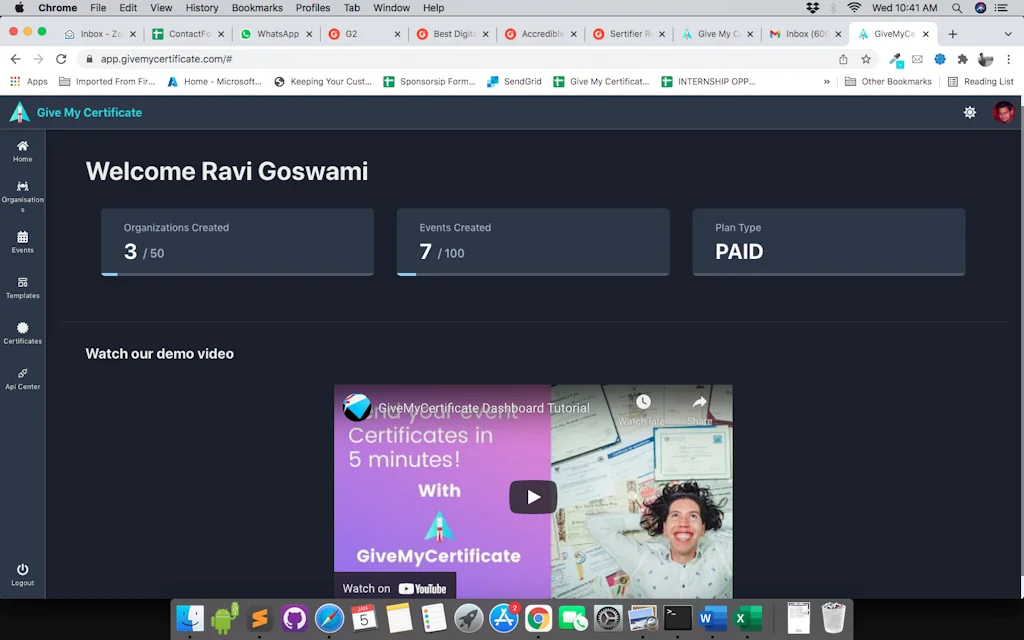 Give My Certificate screenshot 2 of 7