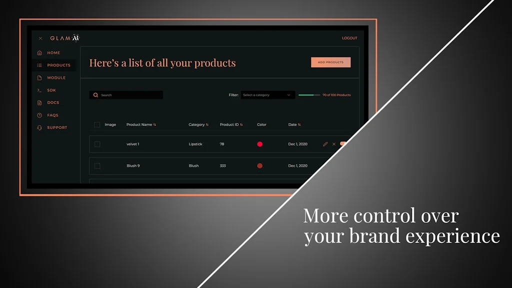 GlamAR screenshot 1 of 4