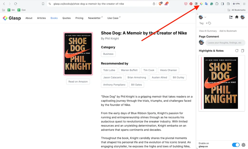 Glasp: Easily Save and Highlight Images screenshot 3 of 5