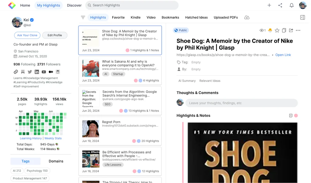 Glasp: Easily Save and Highlight Images screenshot 4 of 5