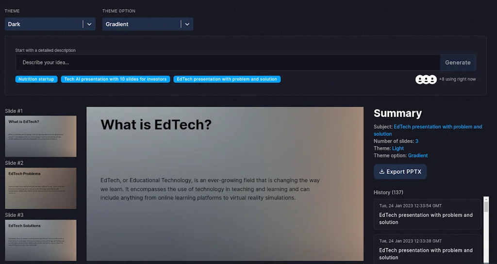 Glimmer AI screenshot 2 of 3