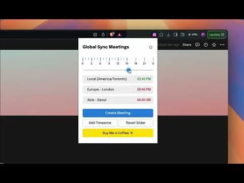 Global Sync Meetings screenshot 5 of 5