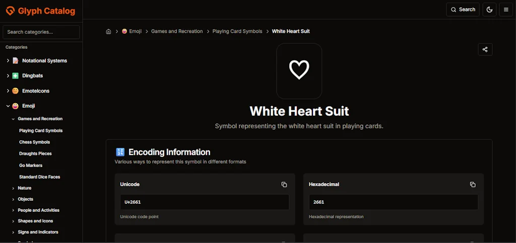 Glyph Catalog screenshot 2 of 3