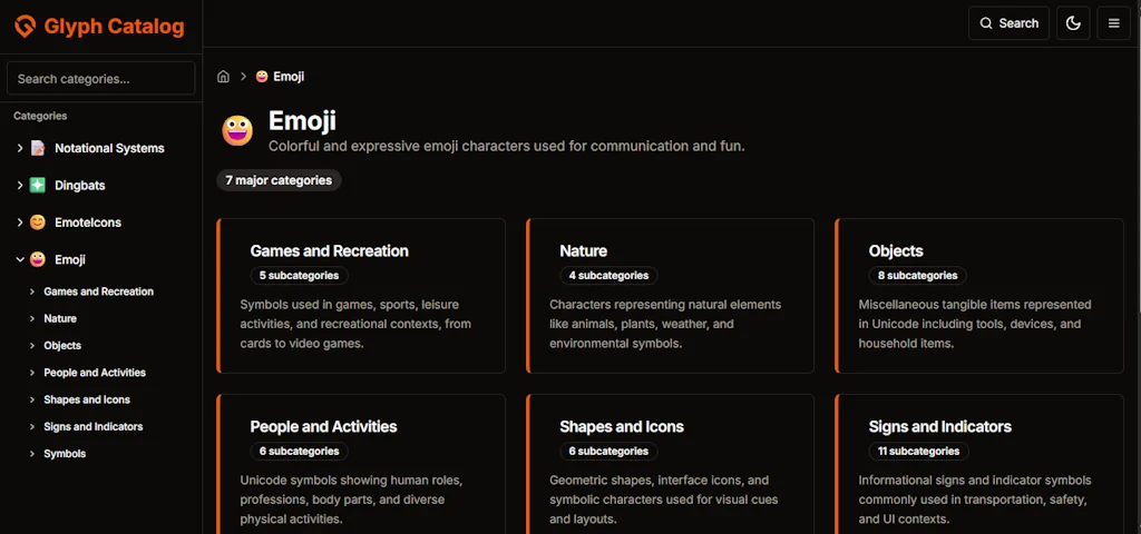 Glyph Catalog screenshot 3 of 3