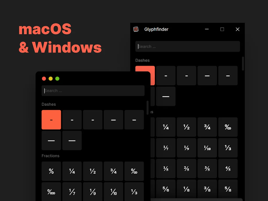 Glyphfinder screenshot 5 of 6