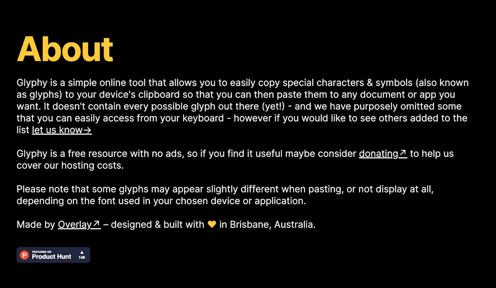 Glyphy screenshot 2 of 2