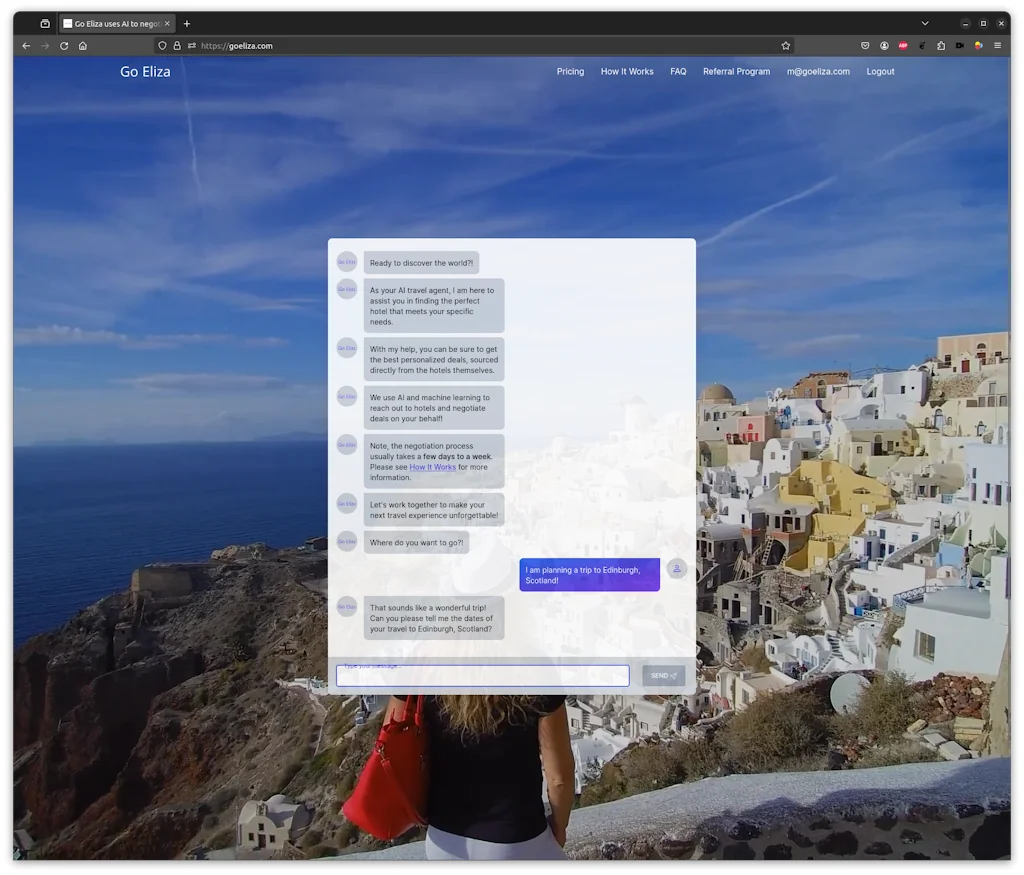 Go Eliza screenshot 1 of 4