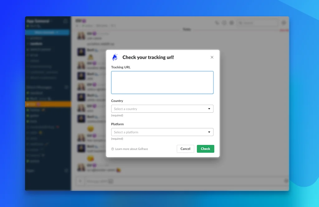 GO Trace screenshot 1 of 6