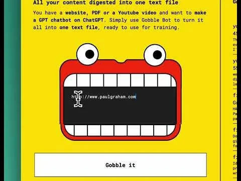 Gobble Bot screenshot 1 of 2