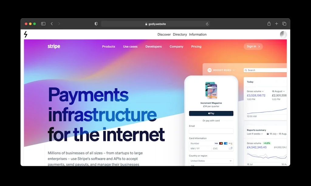 Godly website screenshot 2 of 7