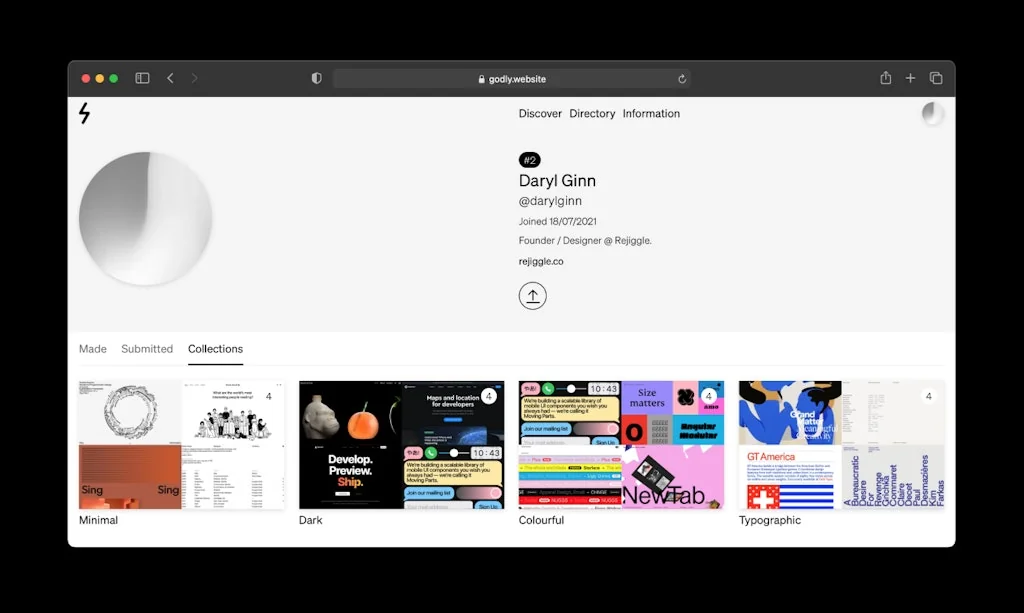 Godly website screenshot 3 of 7