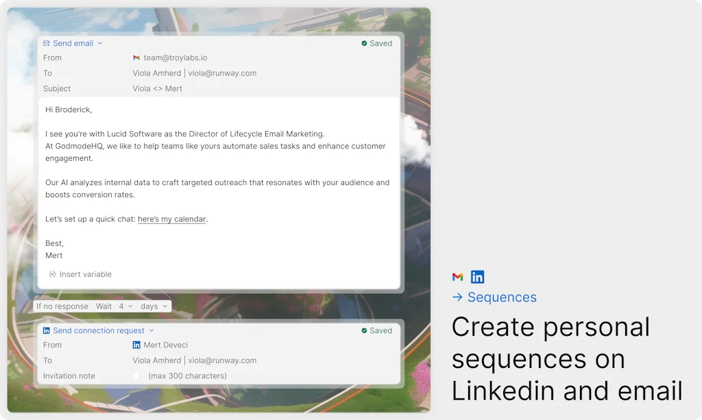 GodmodeHQ ✊ | Custom AI agents for sales screenshot 1 of 5