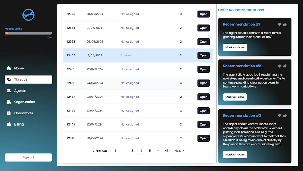 Gofer - AI-Driven Customer Support screenshot 6 of 6
