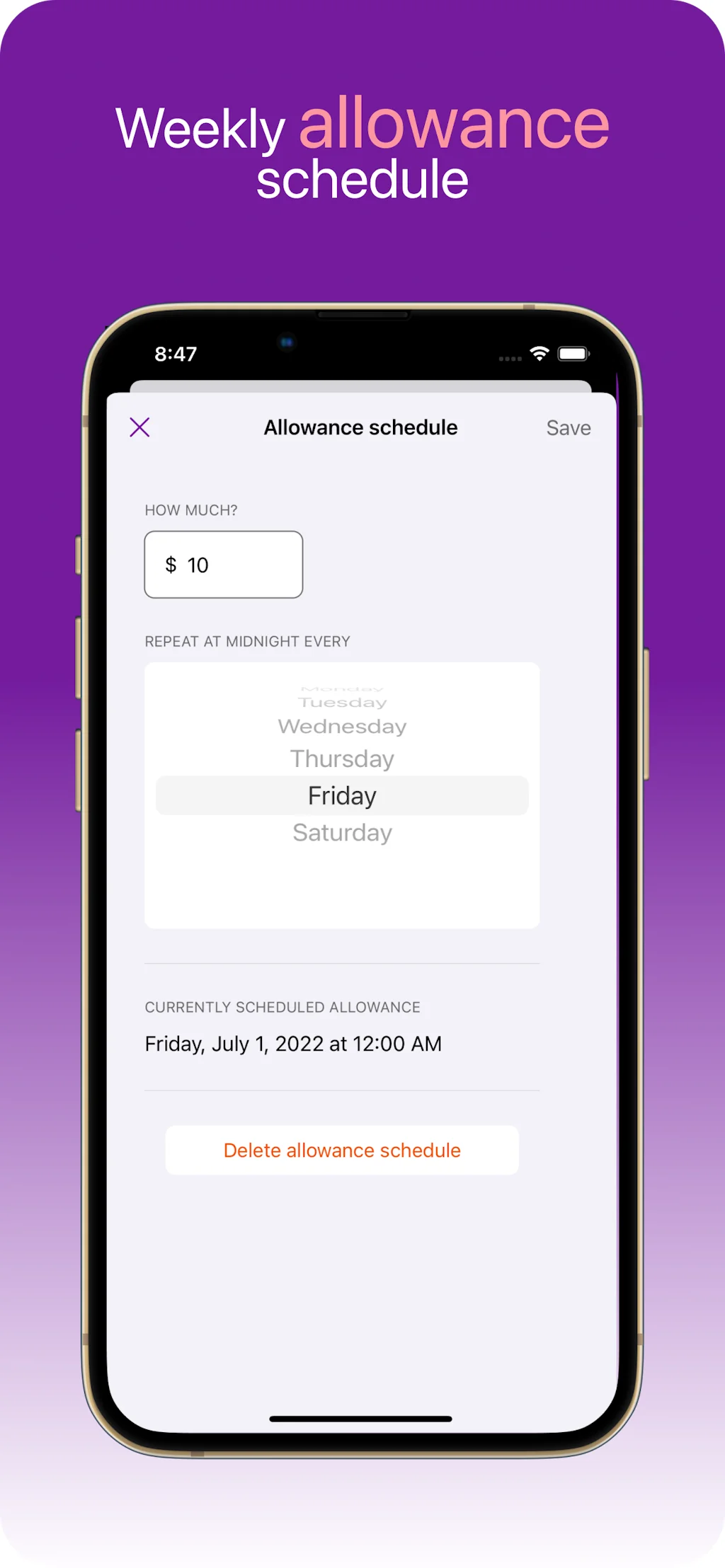 Goldy wallet screenshot 7 of 7