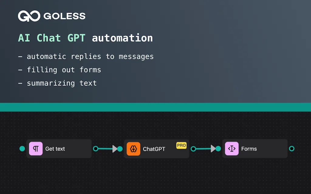GoLess - Browser Automation screenshot 4 of 6