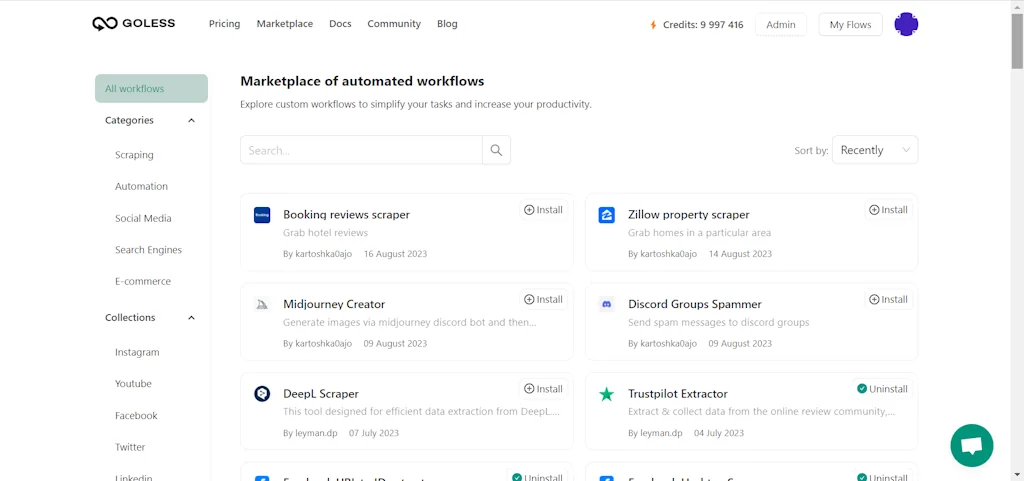 GoLess - Browser Automation screenshot 6 of 6