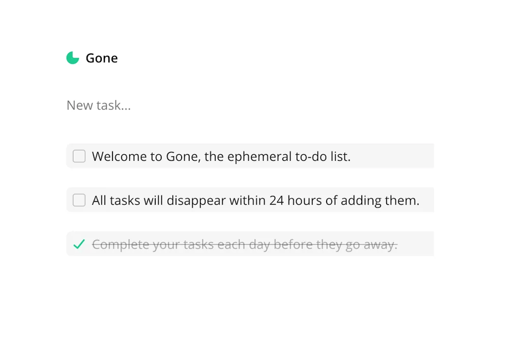 Gone screenshot 2 of 2