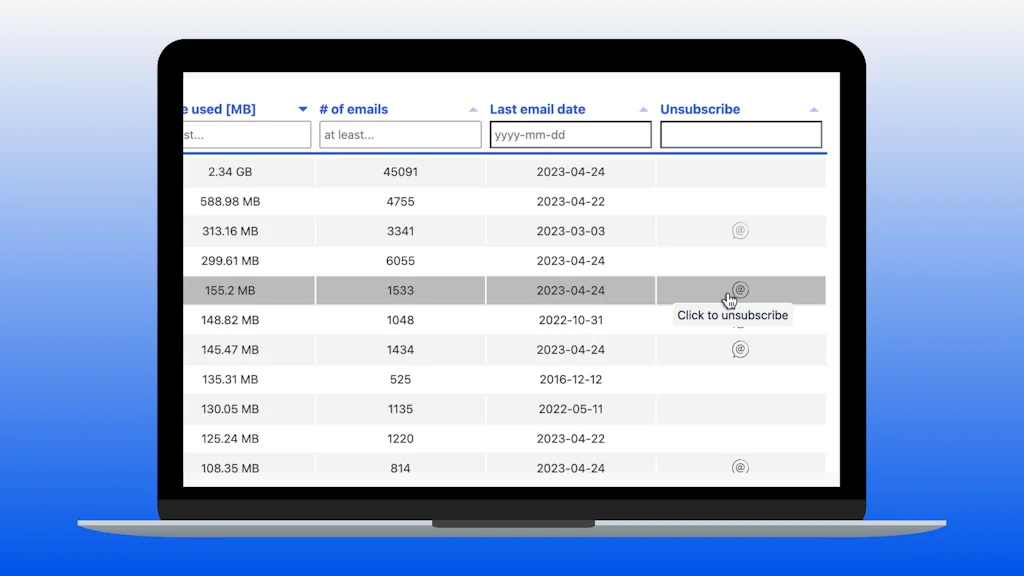 GoodByEmail screenshot 6 of 6