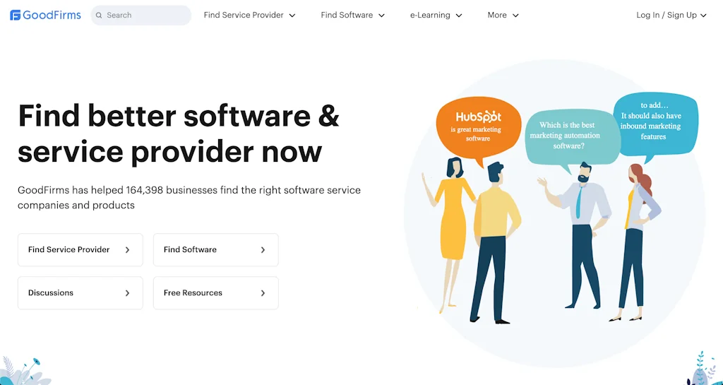 GoodFirms screenshot 1 of 2