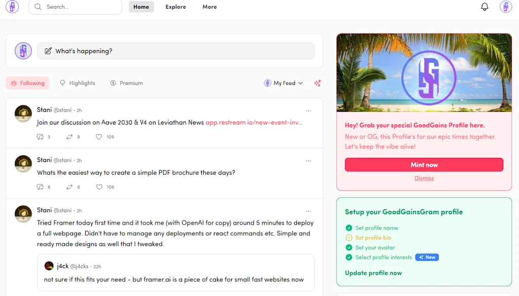 GoodGains Work screenshot 2 of 4
