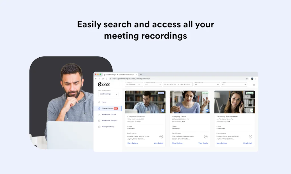 Goodmeetings screenshot 4 of 8