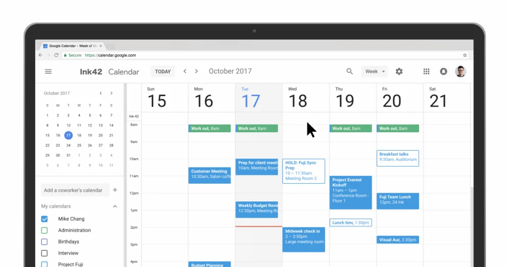 Google Calendar screenshot 1 of 5