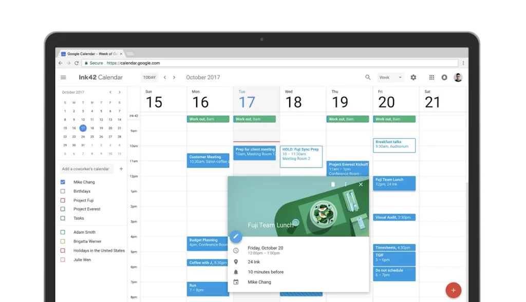 Google Calendar screenshot 2 of 5