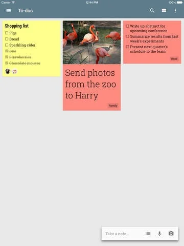 Google Keep for iOS screenshot 3 of 7
