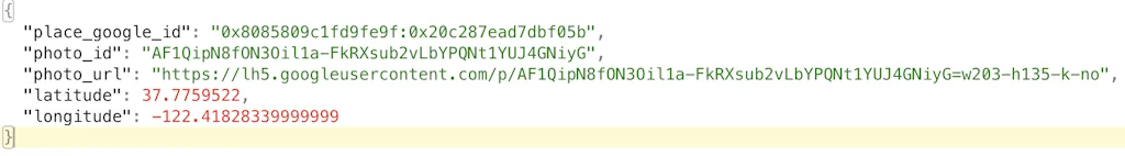Google Maps Search API screenshot 3 of 3