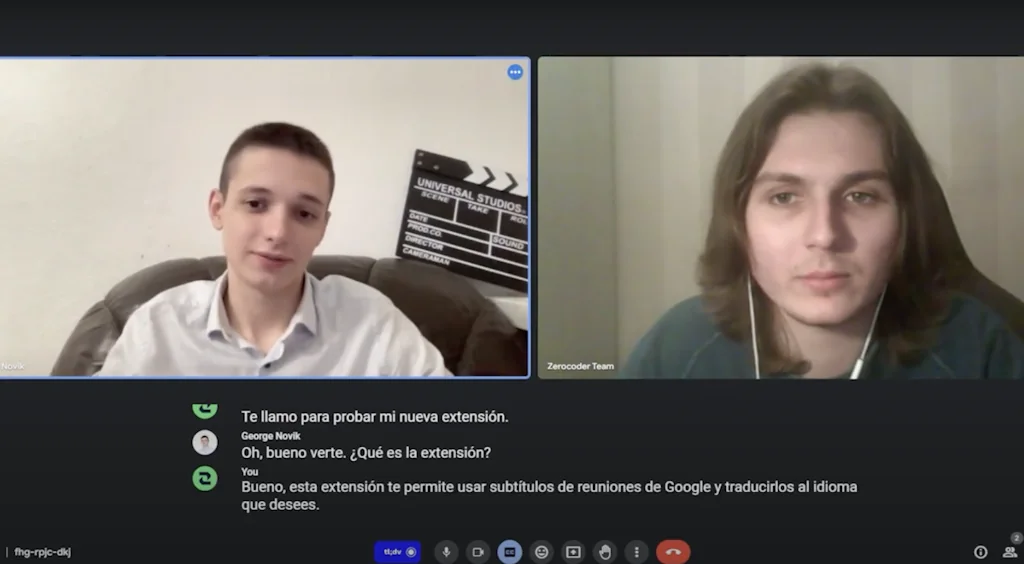 Google Meet AI Translate screenshot 4 of 4