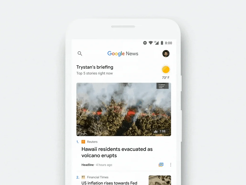 Google News screenshot 3 of 4