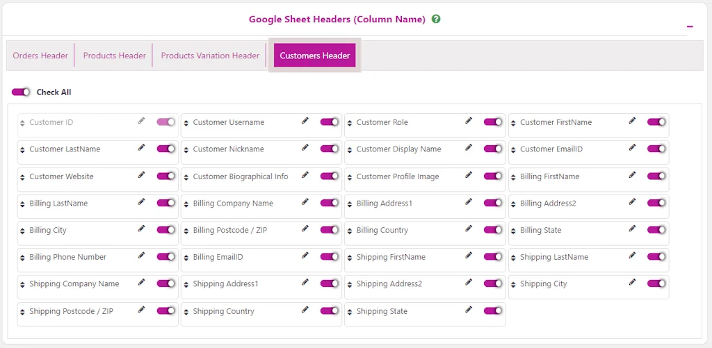 Google Sheet Connector for WooCommerce screenshot 8 of 9