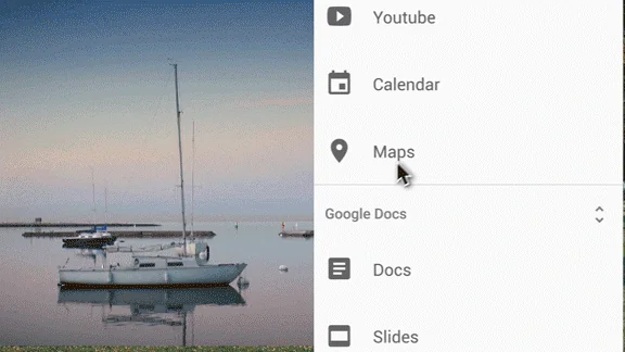 Google Sites screenshot 1 of 2