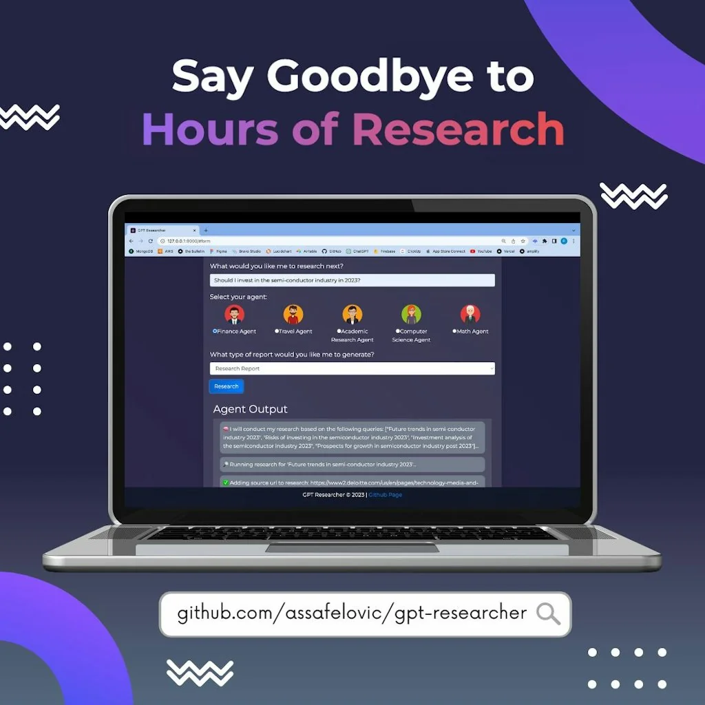 GPT Researcher screenshot 2 of 4