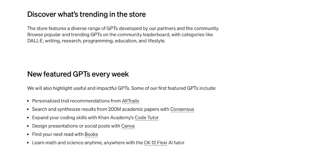 GPT Store screenshot 2 of 3