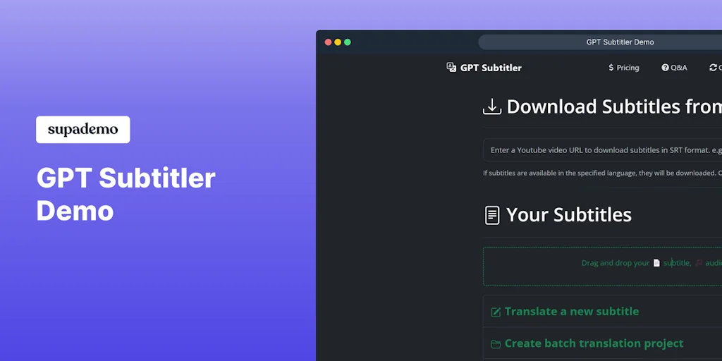 GPT Subtitler screenshot 6 of 6